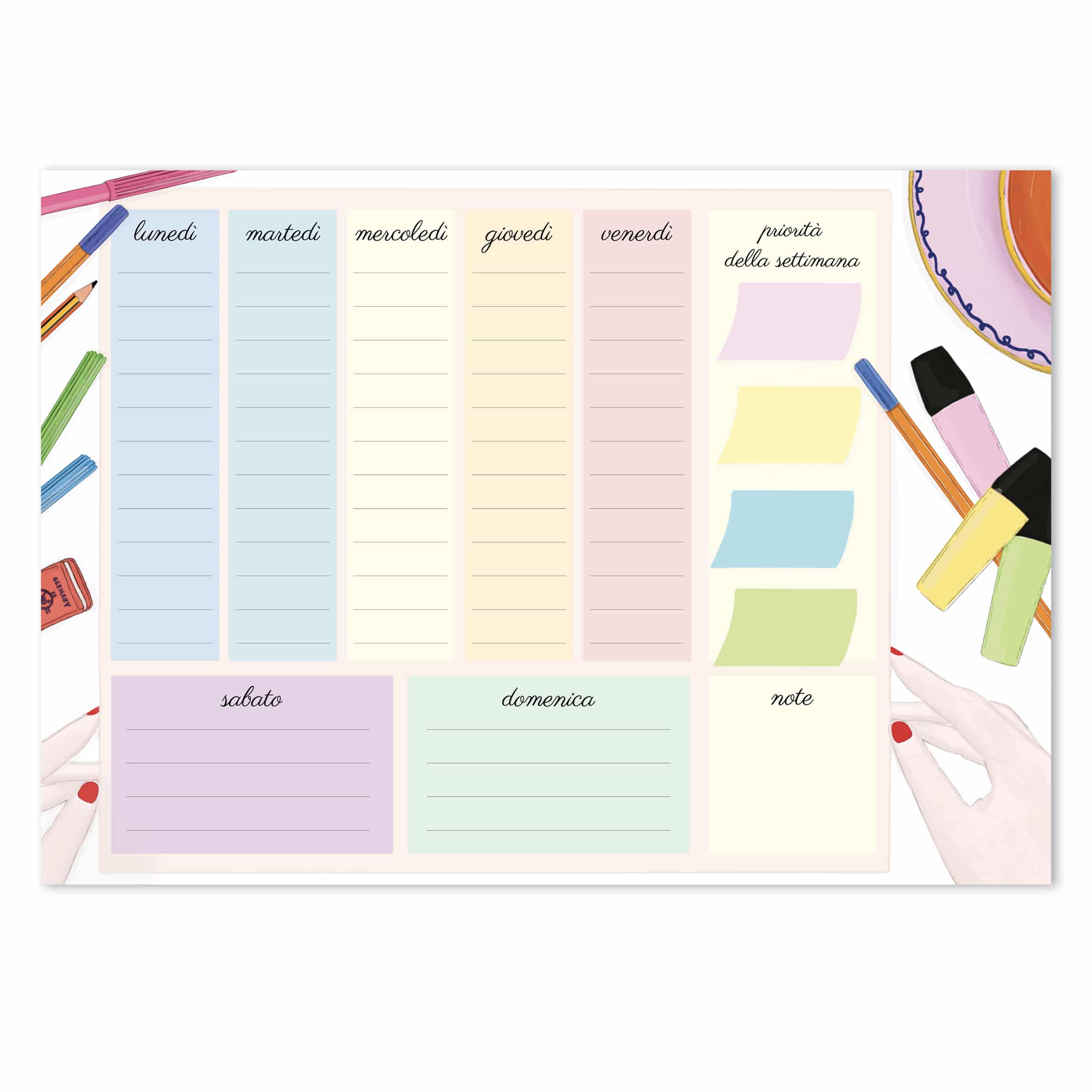 il planner da scrivania - elinor marianne