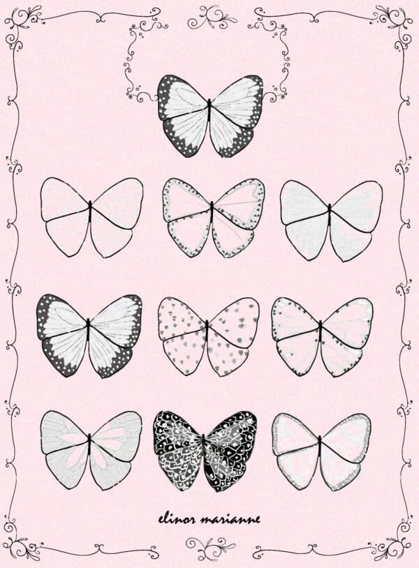 quaderno mariposa (farfalla) - immagine 3