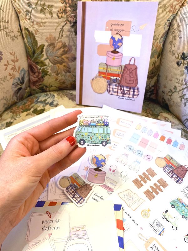 kit decorativo di viaggio