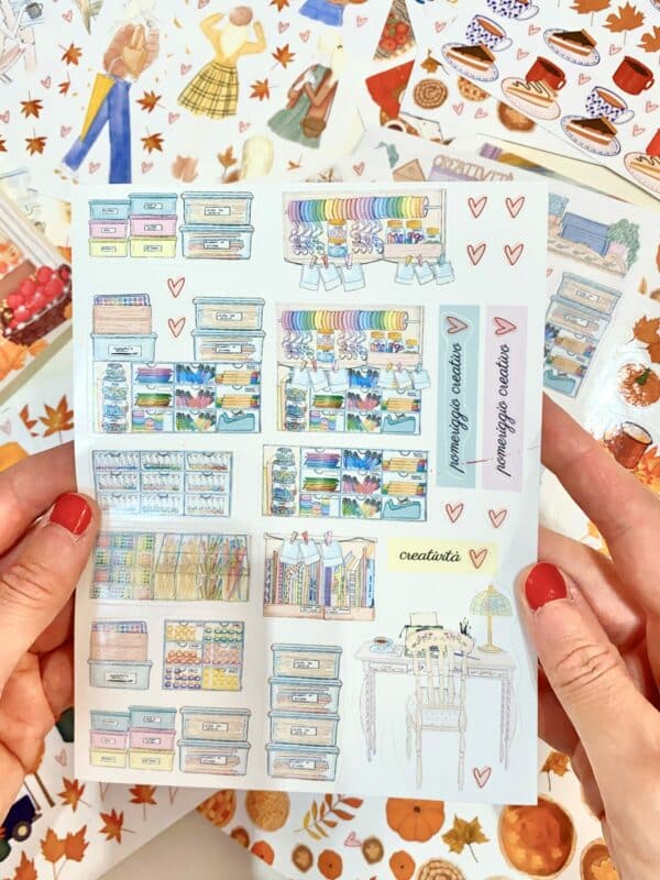 sticker pomeriggio creativo - immagine 3