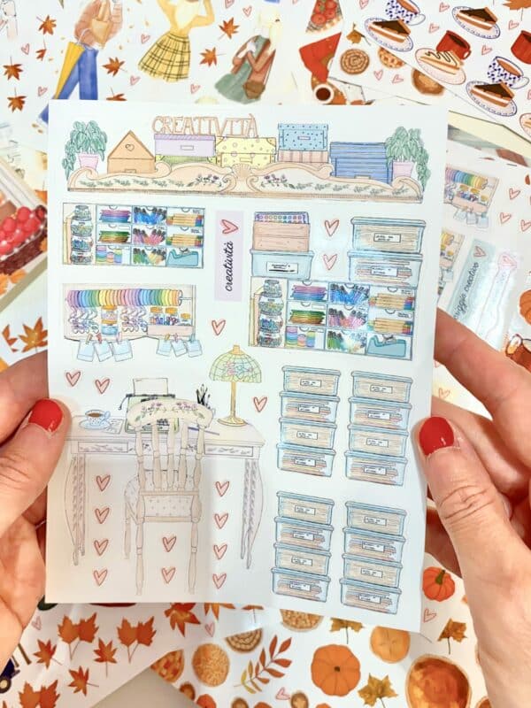 sticker pomeriggio creativo - immagine 4