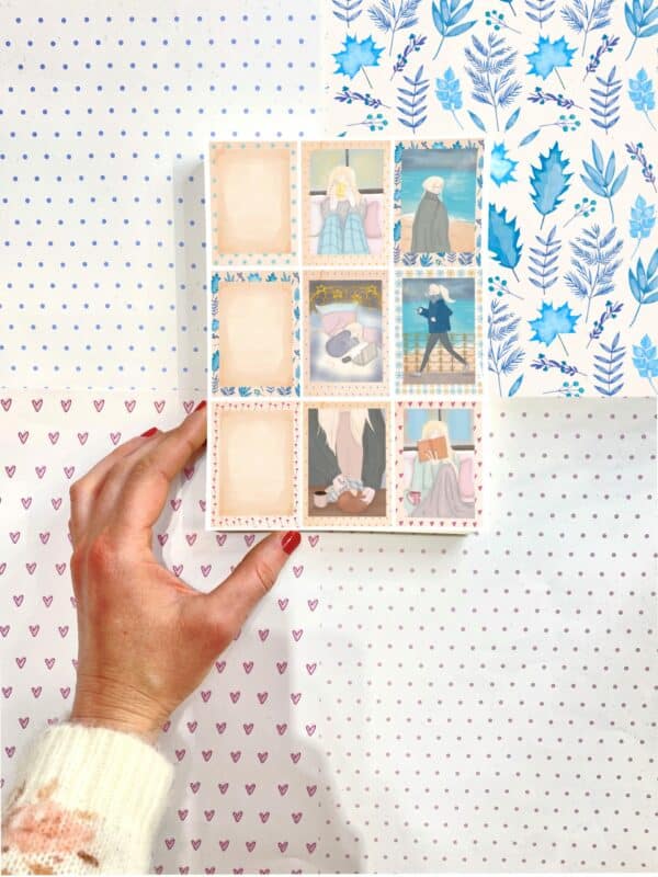 sticker un momento per me - inverno - immagine 3