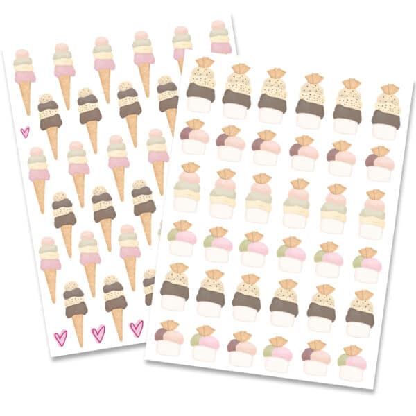 sticker cono o coppetta?