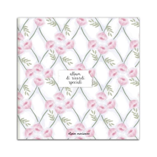 album di ricordi speciali - peonie rosa