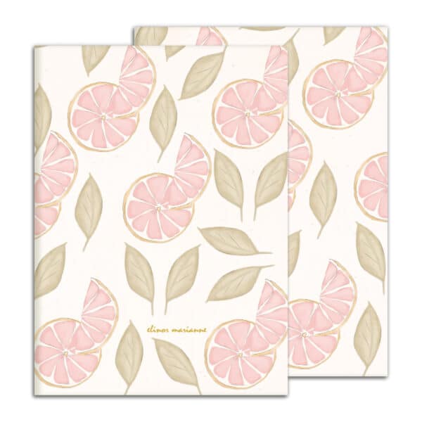 quaderno fantasia pompelmo rosa