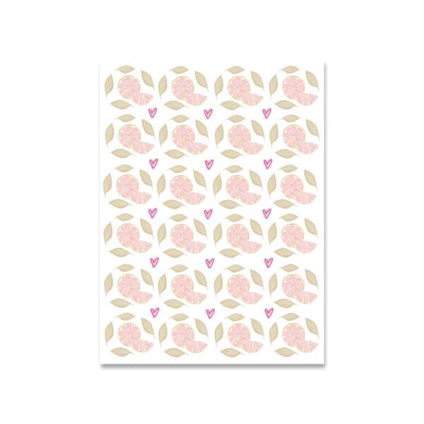 sticker fantasia di frutta retrò - immagine 3
