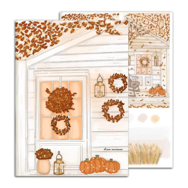 agendina cottage in autunno