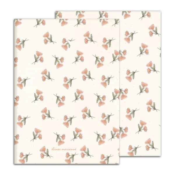 quaderno piccoli fiori d'autunno
