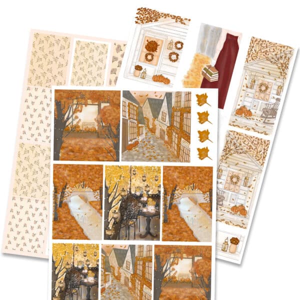 sticker un momento per me - autunno - immagine 3