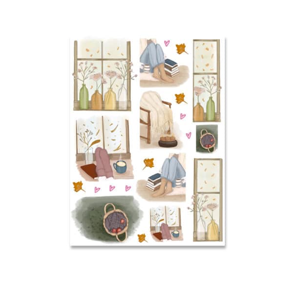 sticker un momento per me - autunno - immagine 5