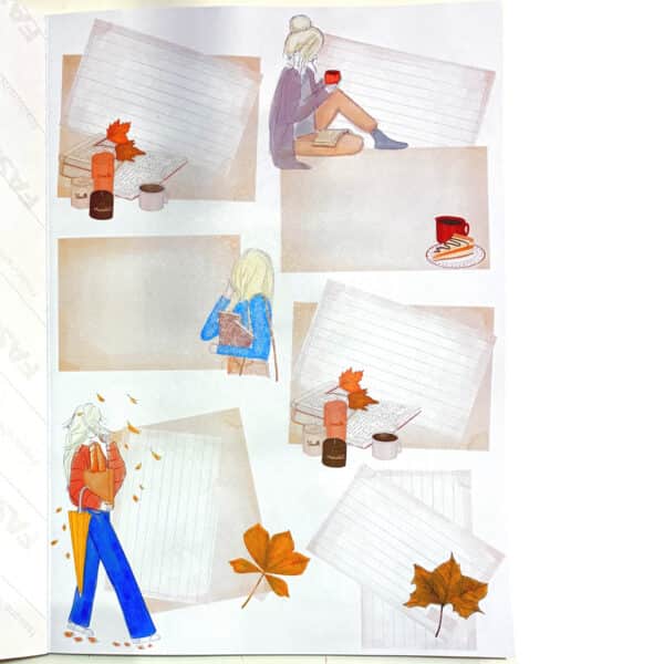 album di card e cartoncini decorativi - autunno - immagine 3