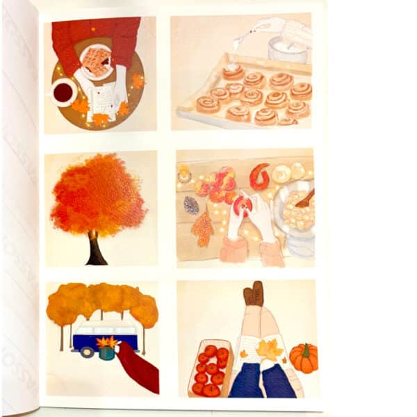 album di card e cartoncini decorativi - autunno - immagine 5