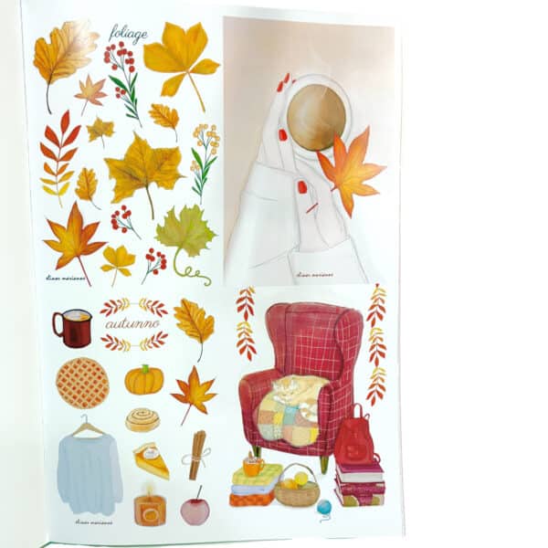album di card e cartoncini decorativi - autunno - immagine 9