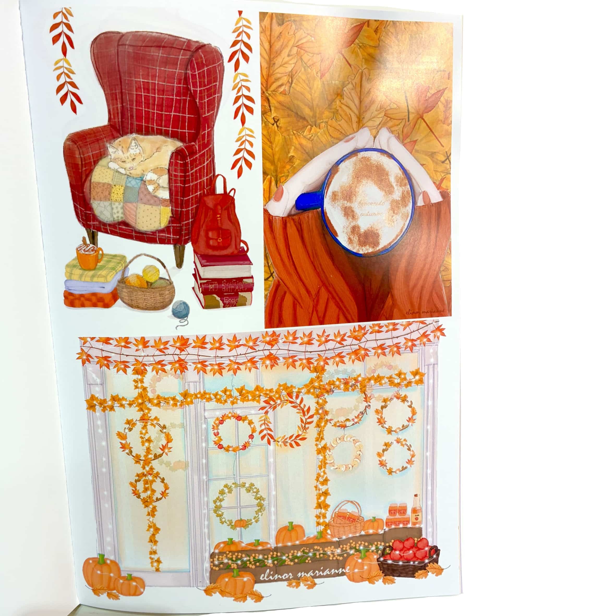 Amosfun Striscione In Lino Hello Autumn - Ghirlanda Con Foglia D'Acero Per Decorazioni Autunnali, Foto E Feste