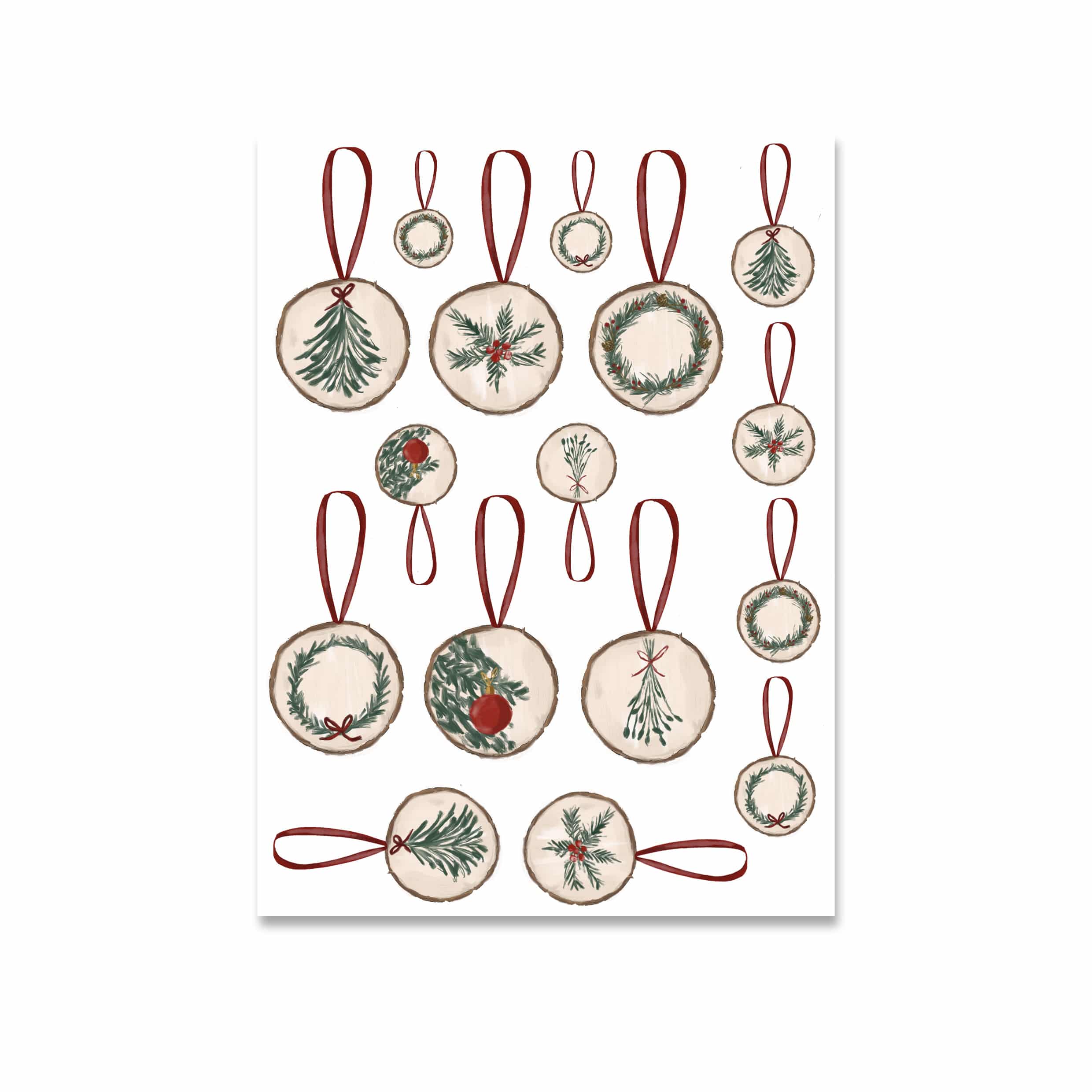 sticker classic Christmas - immagine 3