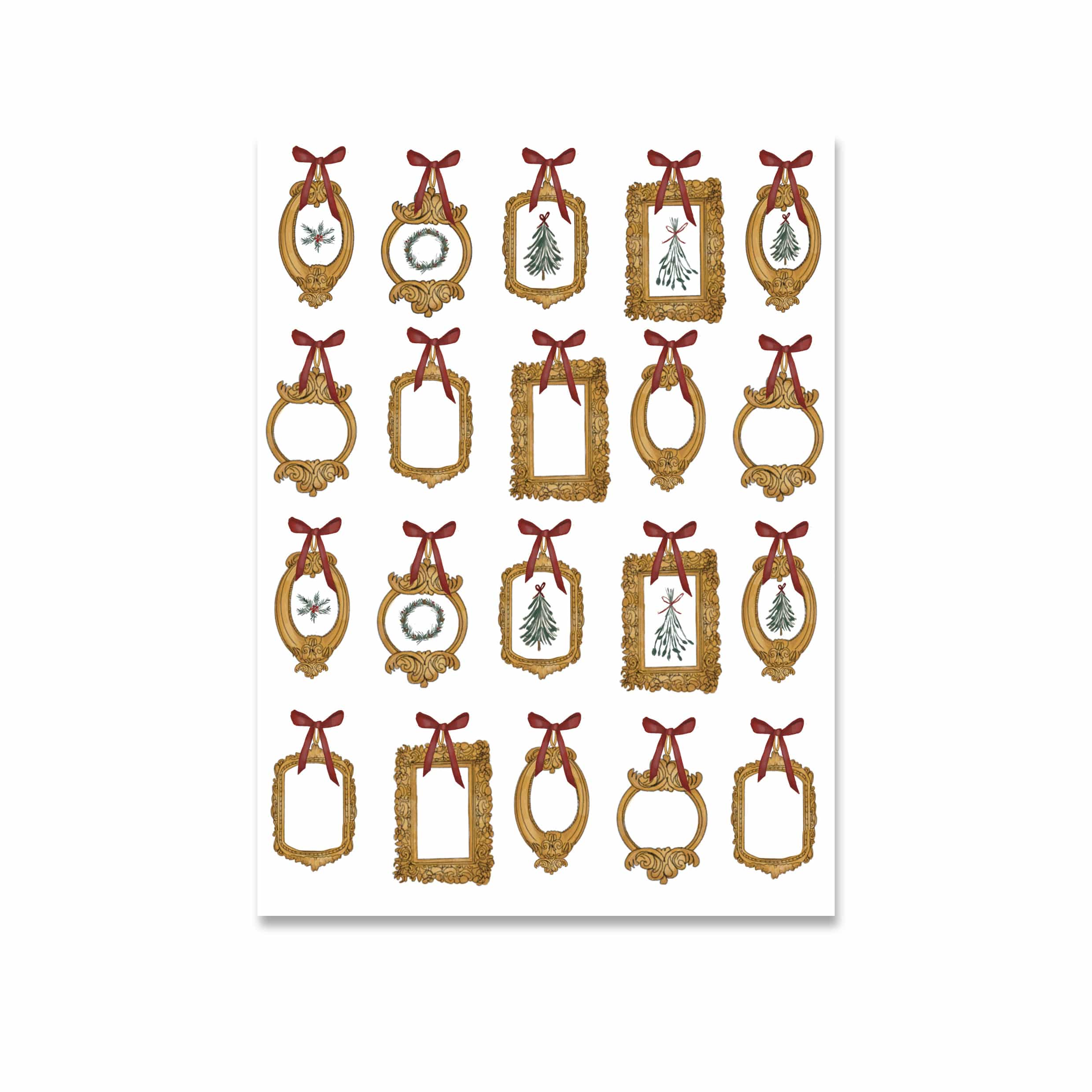 sticker classic Christmas - immagine 6
