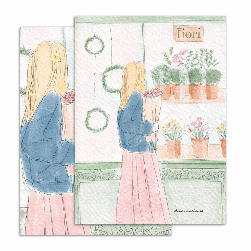 agendina passeggiata al profumo di fiori