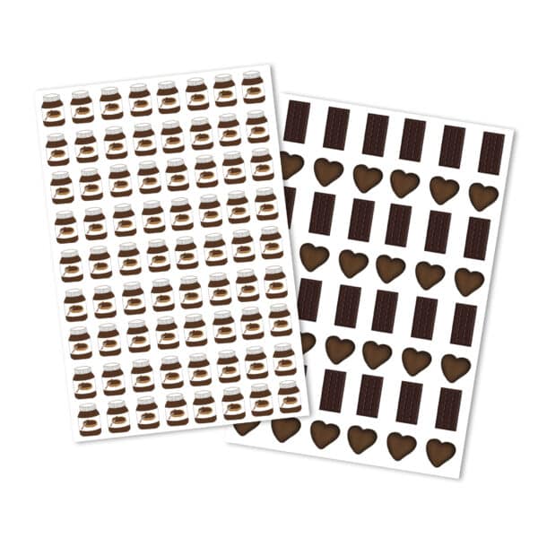 sticker cioccolato grande amore