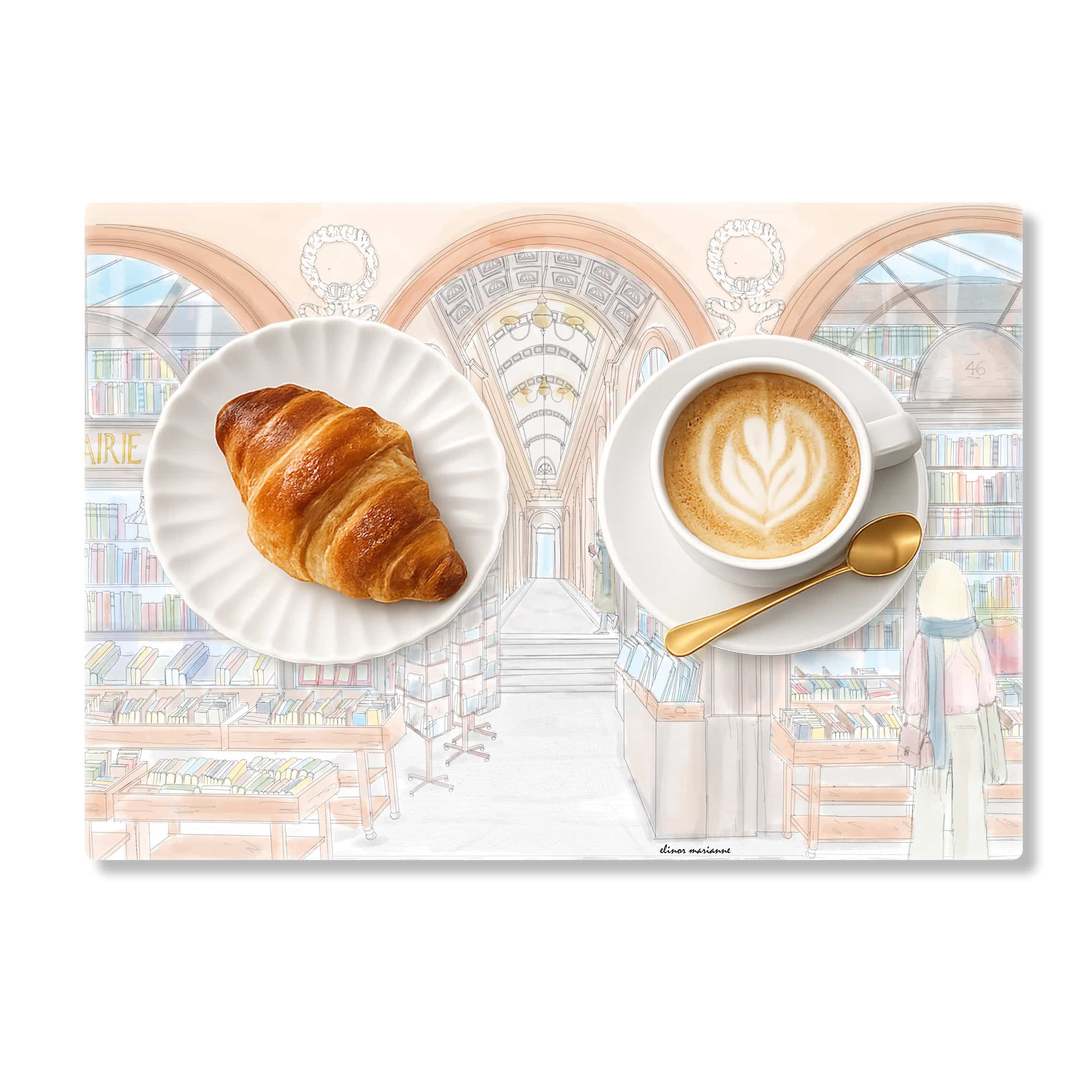 tovaglietta la librairie Jousseaume - immagine 3