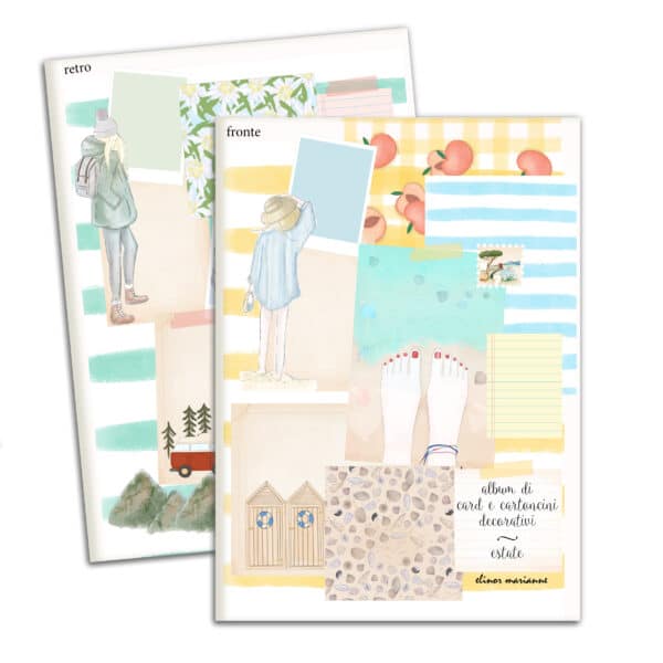 album di card e cartoncini decorativi - estate