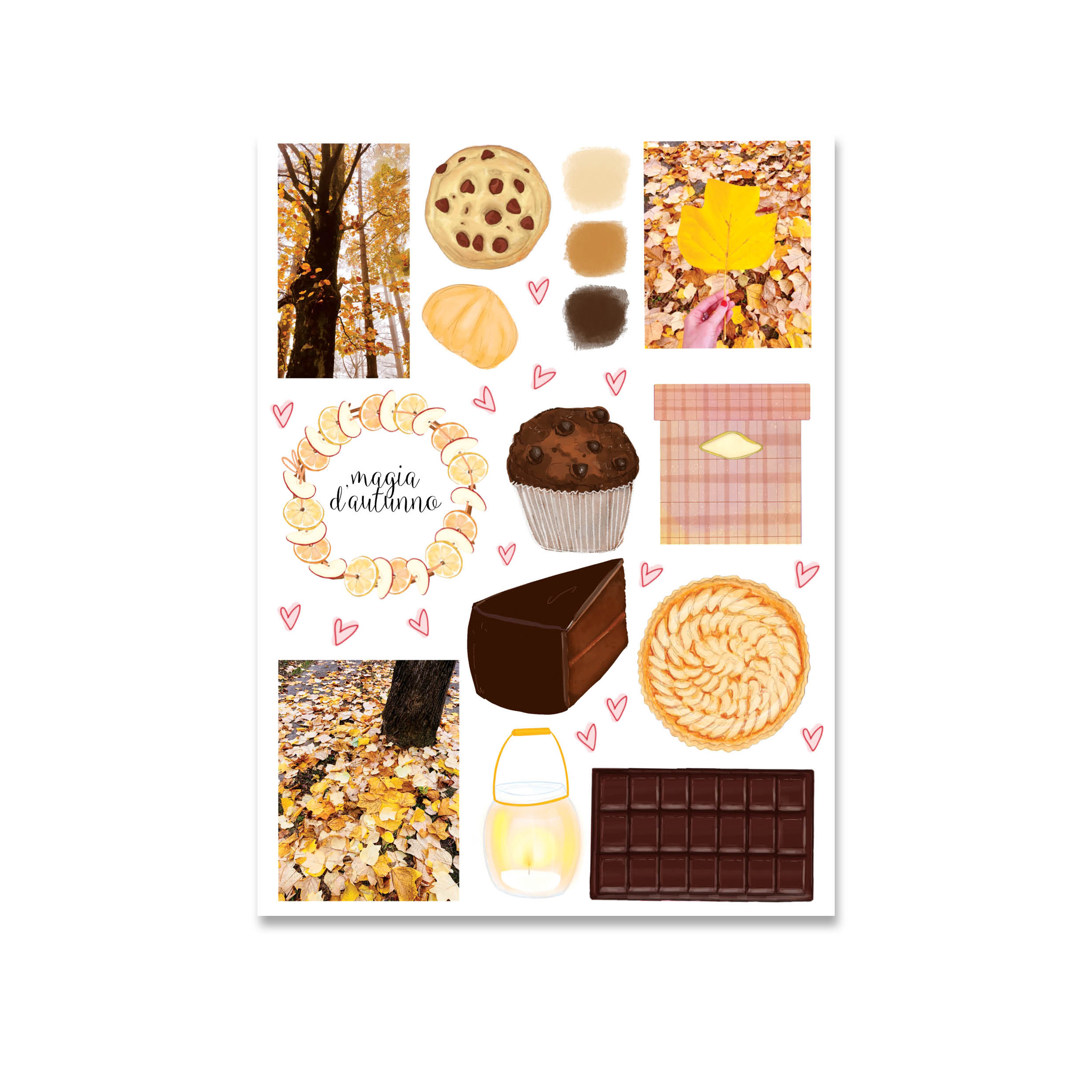 sticker colori e composizioni d'autunno - immagine 3