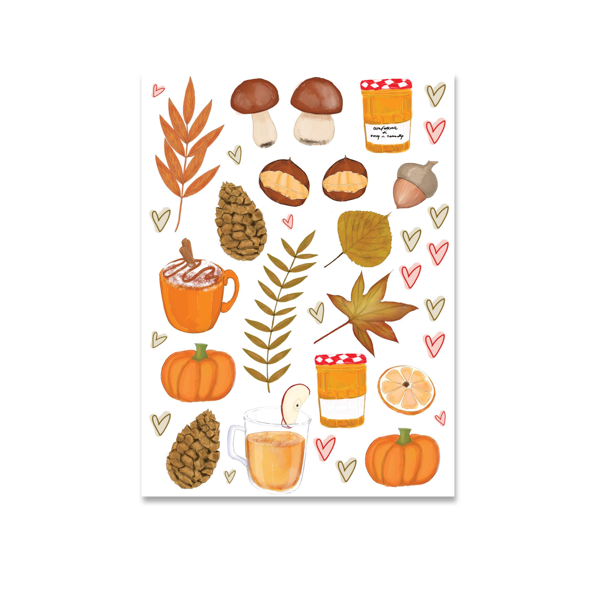 sticker colori e composizioni d'autunno - immagine 6