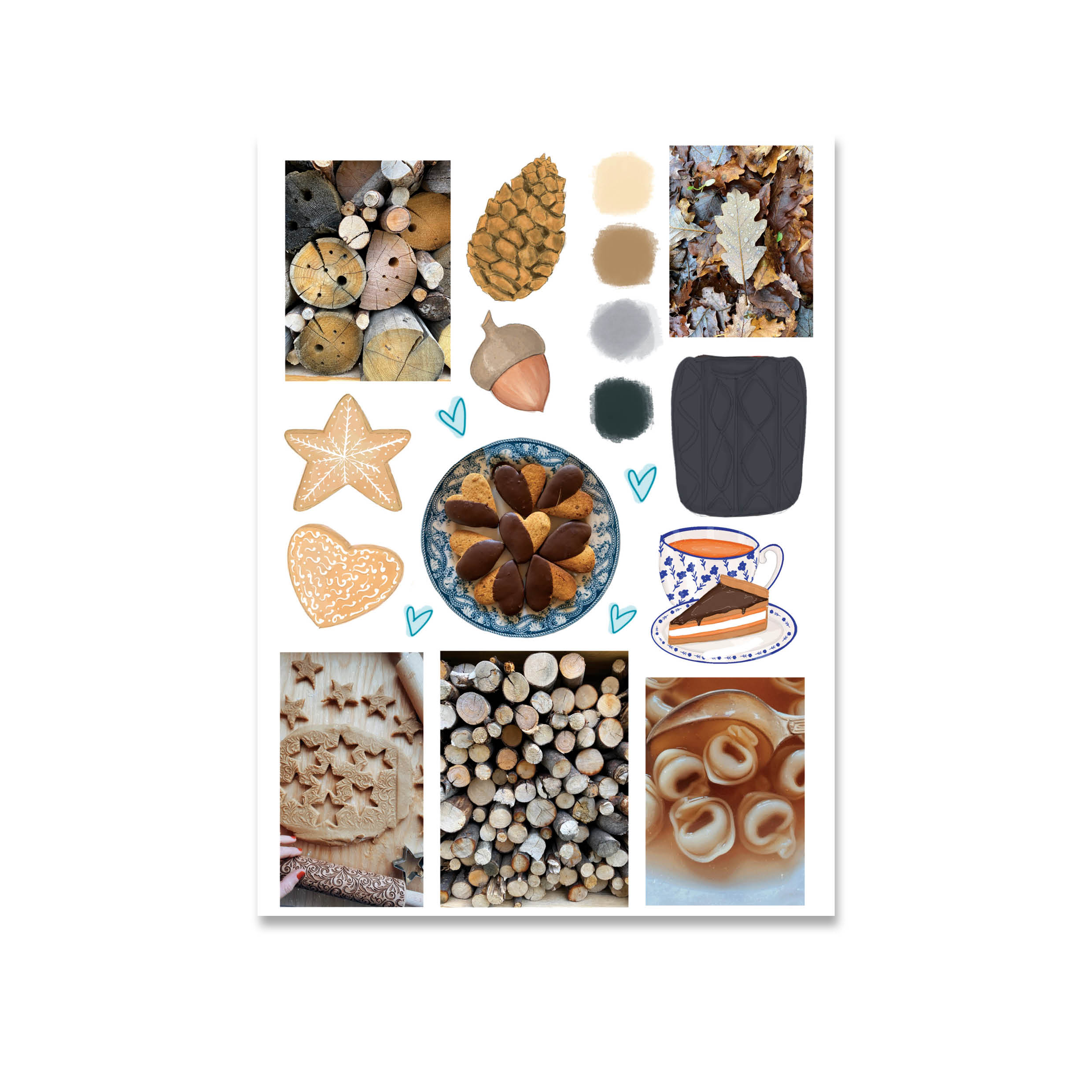 sticker colori e composizioni d'autunno - immagine 7