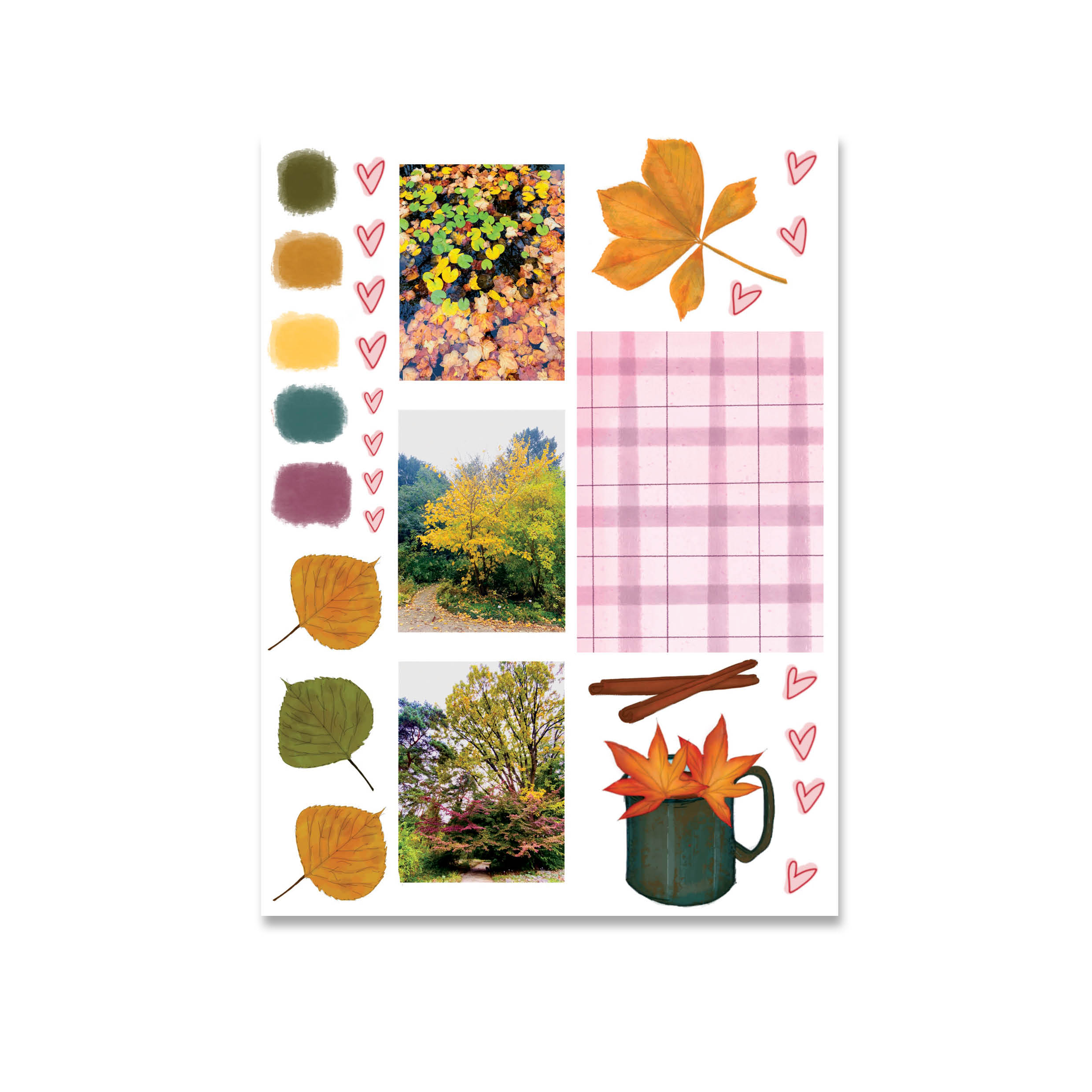 sticker colori e composizioni d'autunno - immagine 8
