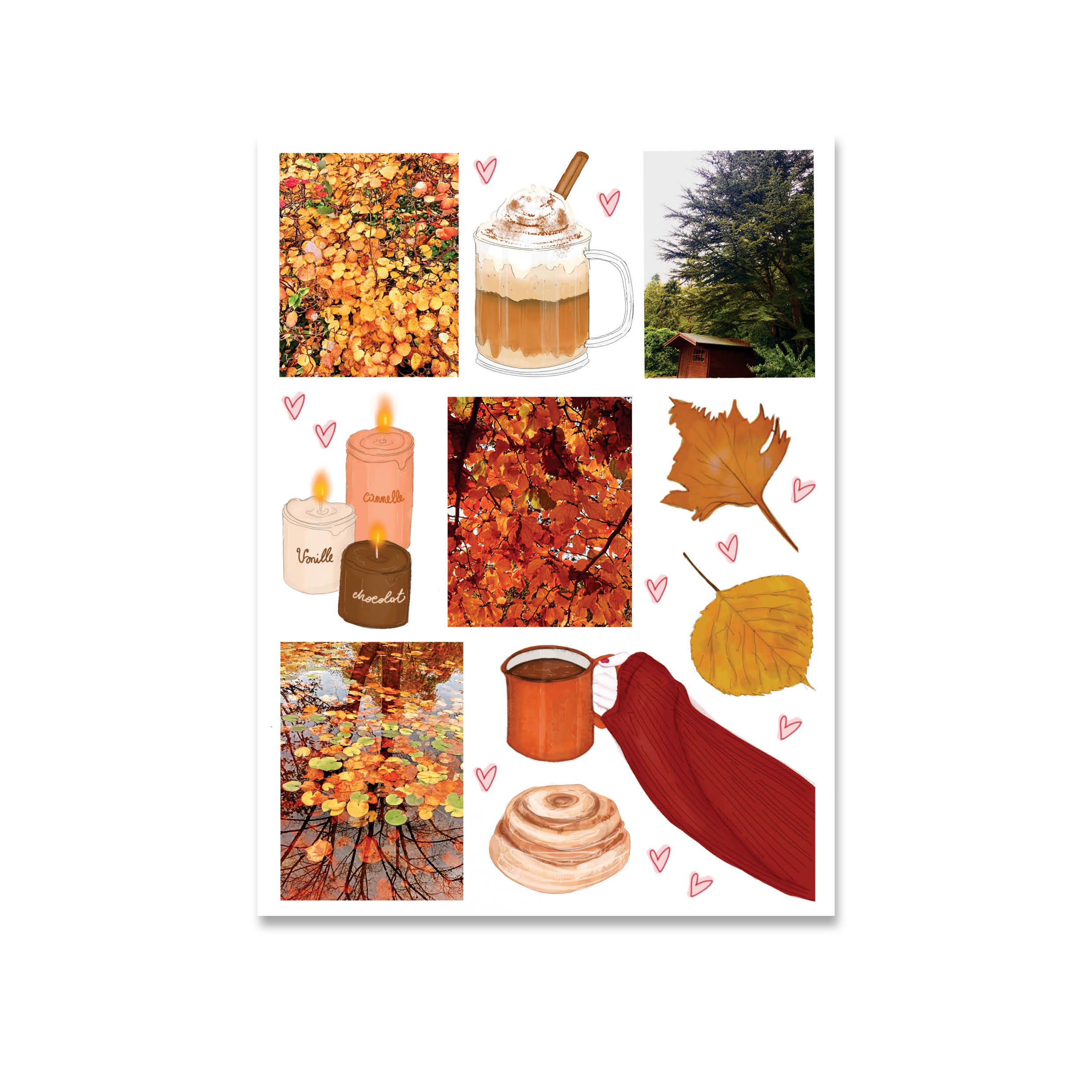 sticker colori e composizioni d'autunno - immagine 9