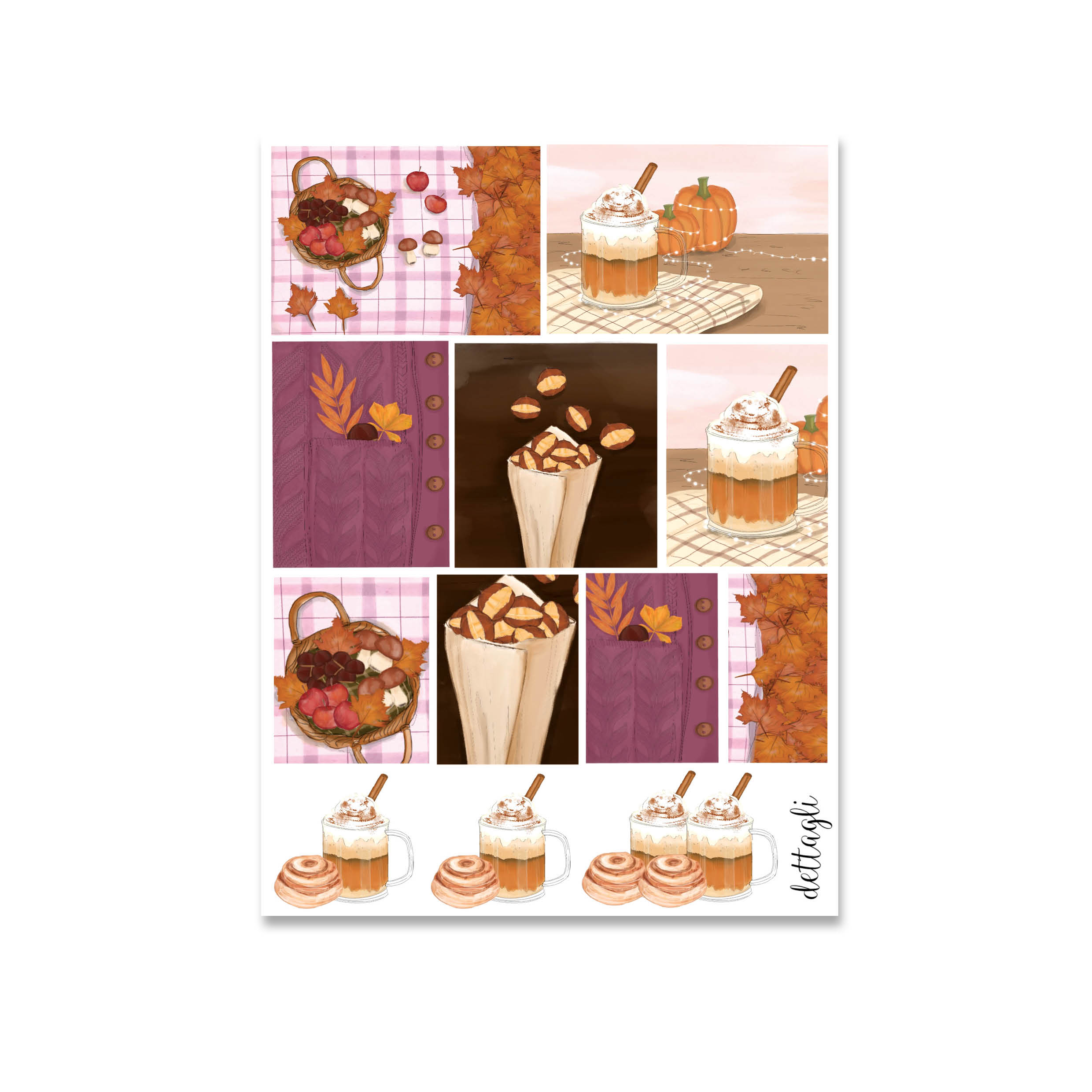 sticker colori e composizioni d'autunno - immagine 10